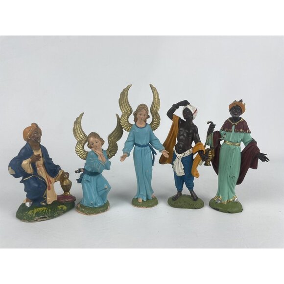 Fontanini 1983 Depose Nativity Figures Italy Nice RARE Lot of 8 - Picture 8 of 12